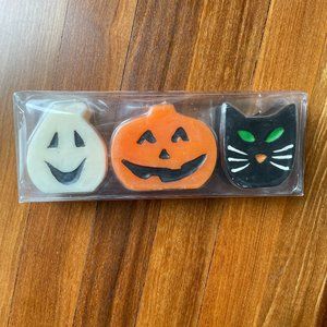 NEW Halloween Candles (3) - Ghost / Pumpkin / Black Cat